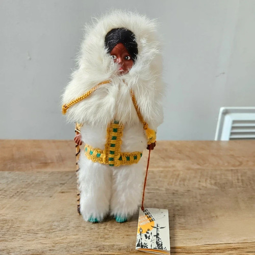 Vintage eskimo doll - doll, souvenir