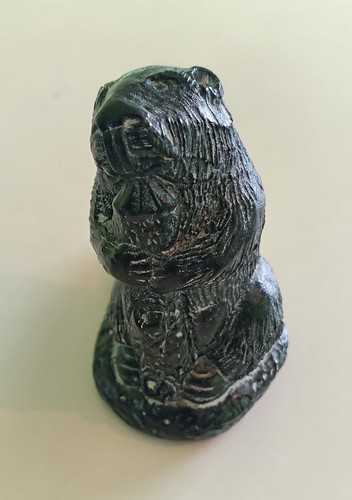 Vintage beaver soapstone - vintage,