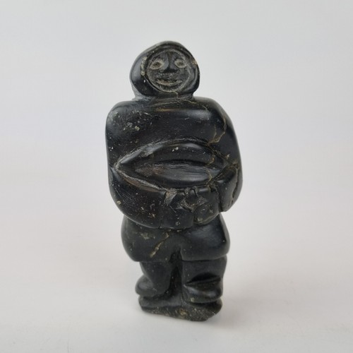 Vintage inuit eskimo carved - vintage,