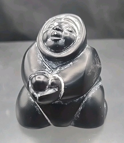 Boma signed soapstone inuit - boma,