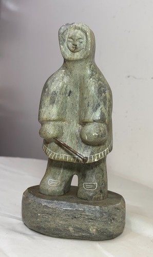 Vintage hand carved - , soapstone