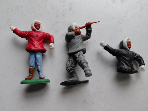 Timpo eskimo figures spare - figures,
