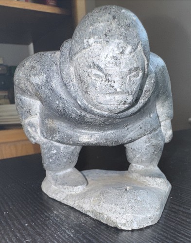 Vintage inuit eskimo stone - vintage,