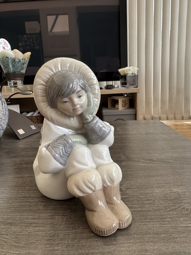 Lladró nao porcelain figurine - lladró,