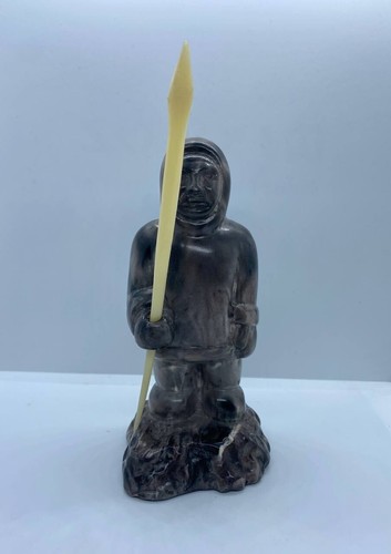 Inuit vintage soapstone hand - inuit,